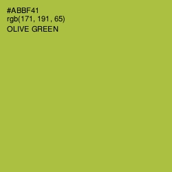 #ABBF41 - Olive Green Color Image