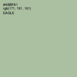 #ABBFA1 - Eagle Color Image