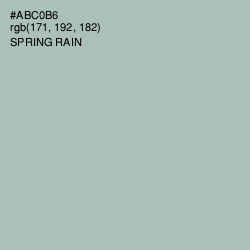 #ABC0B6 - Spring Rain Color Image