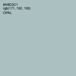 #ABC0C1 - Opal Color Image