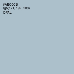 #ABC0CB - Opal Color Image