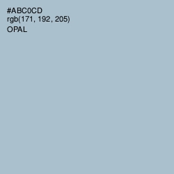 #ABC0CD - Opal Color Image