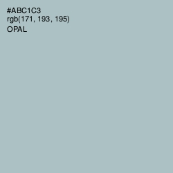 #ABC1C3 - Opal Color Image