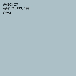 #ABC1C7 - Opal Color Image