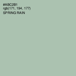 #ABC2B1 - Spring Rain Color Image