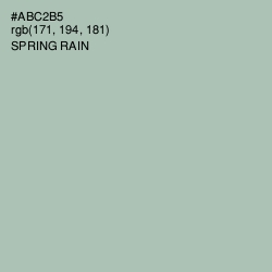 #ABC2B5 - Spring Rain Color Image