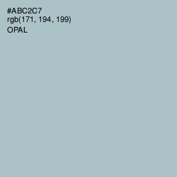 #ABC2C7 - Opal Color Image