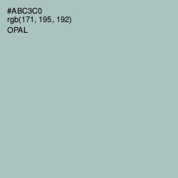 #ABC3C0 - Opal Color Image