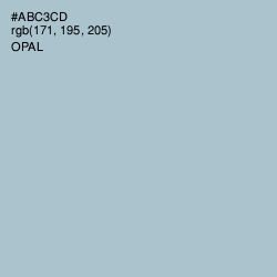 #ABC3CD - Opal Color Image