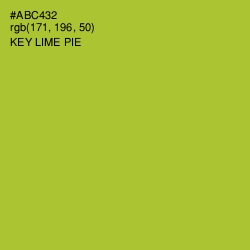 #ABC432 - Key Lime Pie Color Image