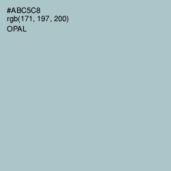 #ABC5C8 - Opal Color Image