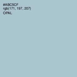 #ABC5CF - Opal Color Image