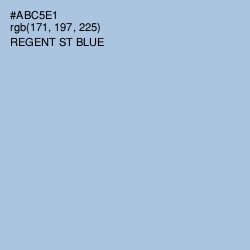 #ABC5E1 - Regent St Blue Color Image