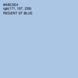 #ABC5E4 - Regent St Blue Color Image