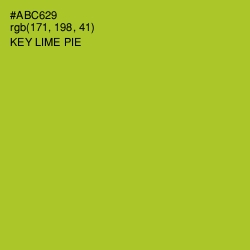 #ABC629 - Key Lime Pie Color Image