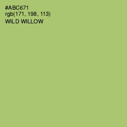 #ABC671 - Wild Willow Color Image