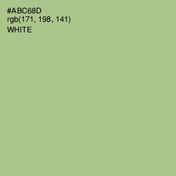 #ABC68D - Feijoa Color Image