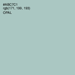 #ABC7C1 - Opal Color Image