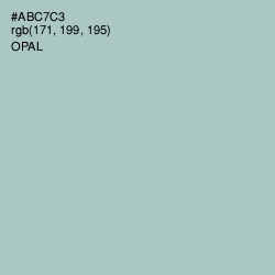 #ABC7C3 - Opal Color Image