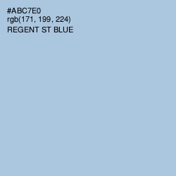 #ABC7E0 - Regent St Blue Color Image