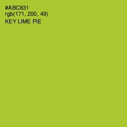 #ABC831 - Key Lime Pie Color Image