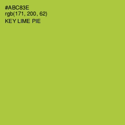 #ABC83E - Key Lime Pie Color Image