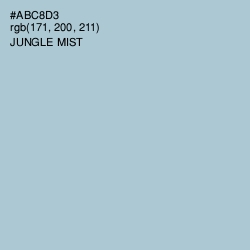 #ABC8D3 - Jungle Mist Color Image