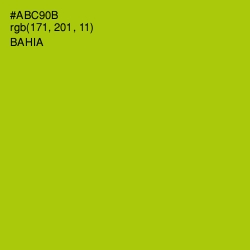 #ABC90B - Bahia Color Image