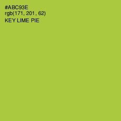 #ABC93E - Key Lime Pie Color Image