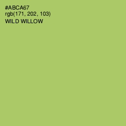 #ABCA67 - Wild Willow Color Image