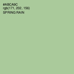 #ABCA9C - Spring Rain Color Image