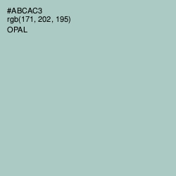 #ABCAC3 - Opal Color Image