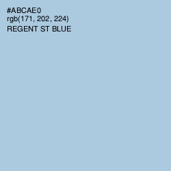 #ABCAE0 - Regent St Blue Color Image