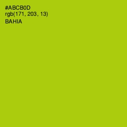 #ABCB0D - Bahia Color Image