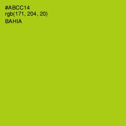 #ABCC14 - Bahia Color Image
