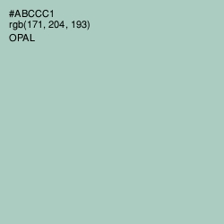 #ABCCC1 - Opal Color Image