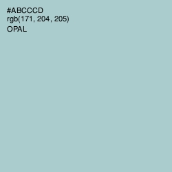 #ABCCCD - Opal Color Image