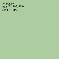 #ABCD9F - Spring Rain Color Image