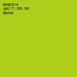 #ABCE1A - Bahia Color Image