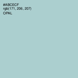 #ABCECF - Opal Color Image