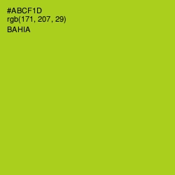 #ABCF1D - Bahia Color Image