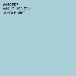 #ABCFD7 - Jungle Mist Color Image