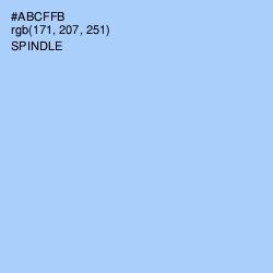 #ABCFFB - Spindle Color Image