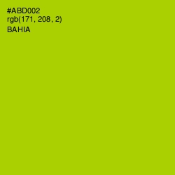 #ABD002 - Bahia Color Image