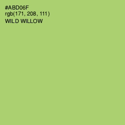 #ABD06F - Wild Willow Color Image