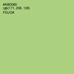 #ABD080 - Feijoa Color Image