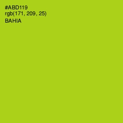#ABD119 - Bahia Color Image