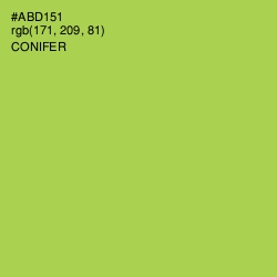 #ABD151 - Conifer Color Image