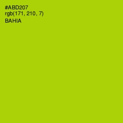 #ABD207 - Bahia Color Image