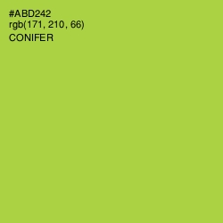 #ABD242 - Conifer Color Image